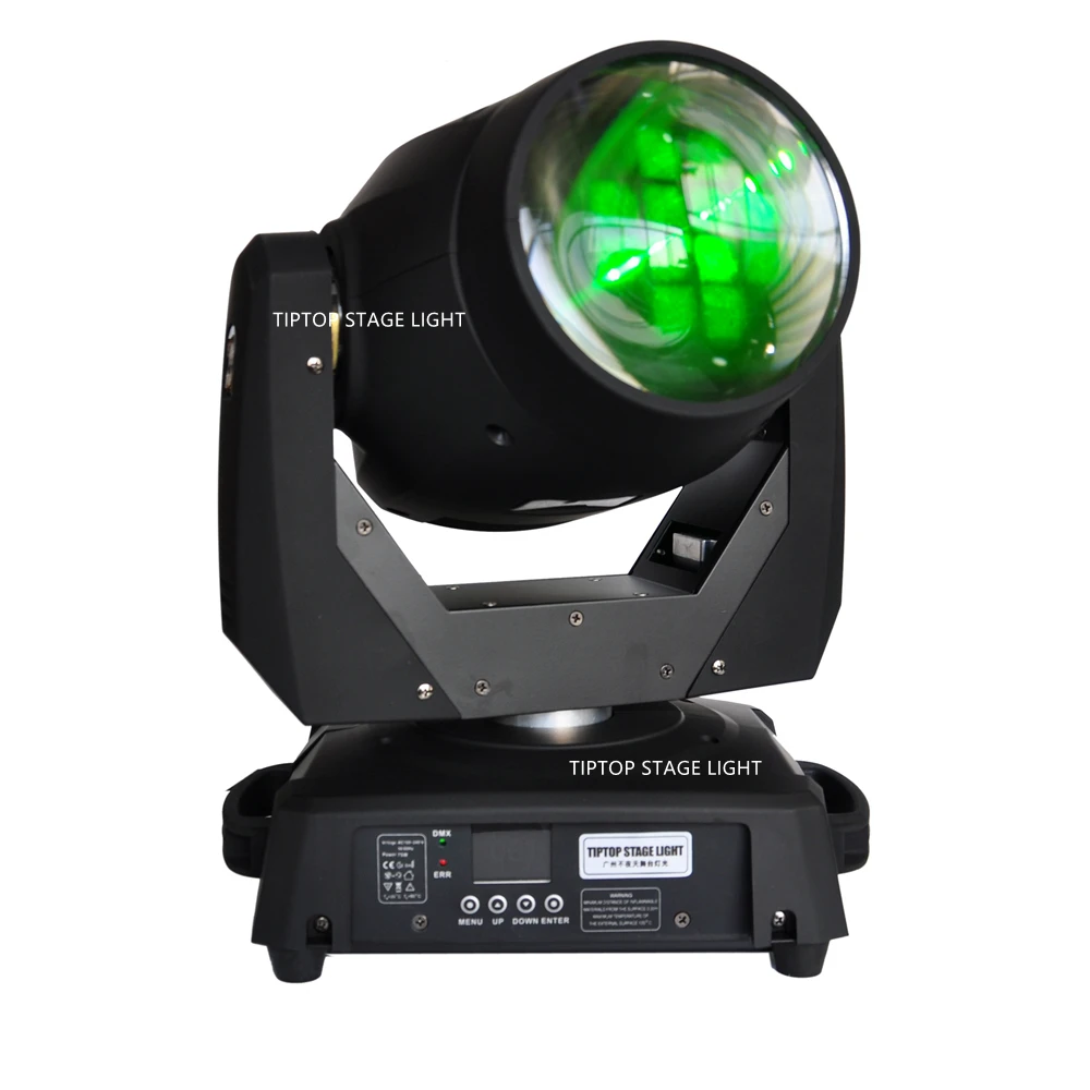 TP-L606A 2 шт. TIPTOP Huiliang Led 75 Вт движущаяся голова луч света 15/19 DMX каналы цветное колесо