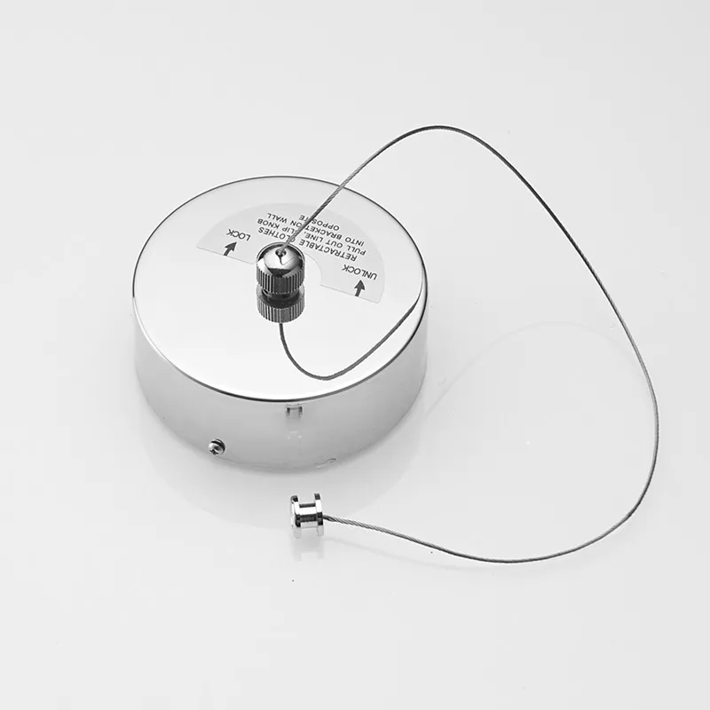 LIUYUE Clothesline Retractable Dryer Stainless Steel Indoor Steel Wire Single Row Clothesline Laundry Hanger Clothes Drying Rope