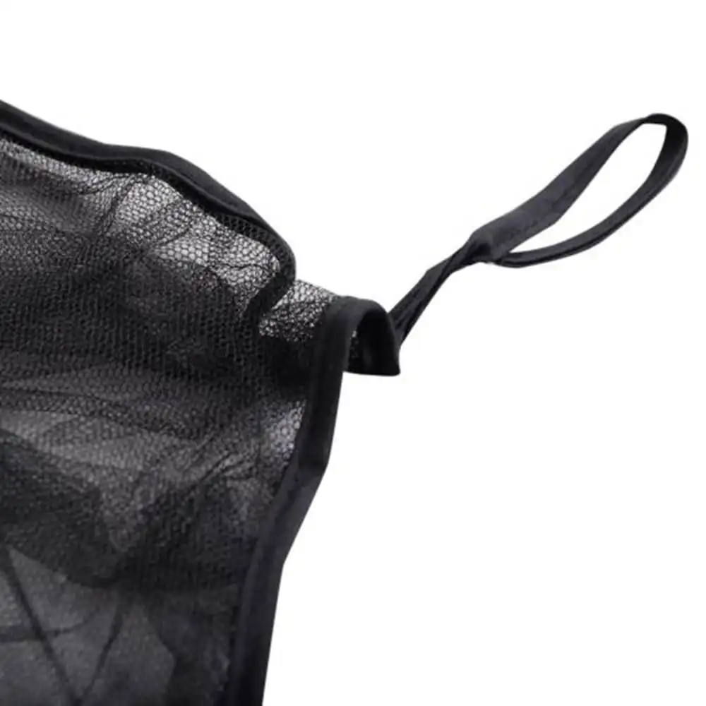 Черный четыре двери принцесса москитная сетка двуспальная кровать Шторы s