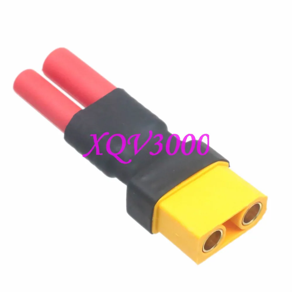 Переходник XT90 с внутренней резьбой на ESC HXT наружной 4 мм для аккумулятора Lipo Turnigy |