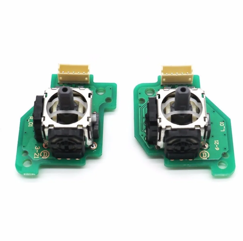 Left &amp Right Joystick Analog Stick with PCB Board for WiiU GamePad Controller | Электроника