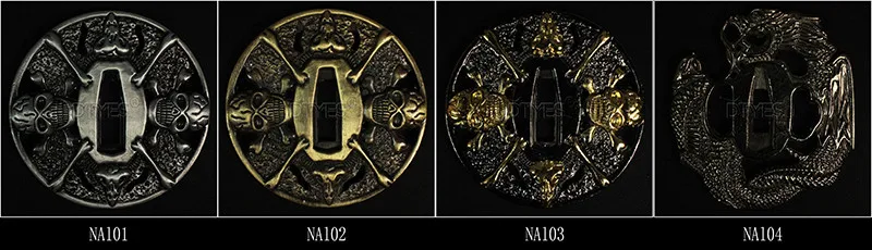 Японские аксессуары для мечей из сплава Tsuba Красивая защита для катаны Wakizashi Tanto ширина 3,2 см(около Habaki) лезвие NAl01-NAl29