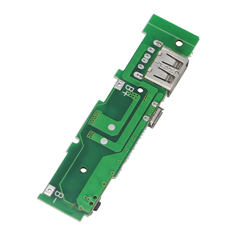 1 шт. USB 5 В 2A банк питания для мобильного телефона зарядное устройство PCBA плата модуль для 18650 батареи
