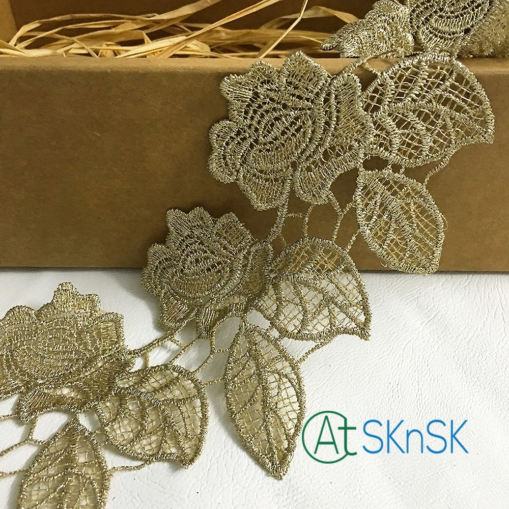 Новейшие lace50 двор 7 см ширина благородный продукты нигерийских платье кружевной