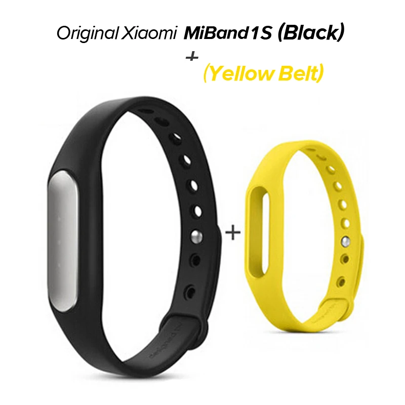 Оригинал Xiaomi Mi Группа 1 S Импульсный Умный Браслет MiBand монитор Сердечного Ритма