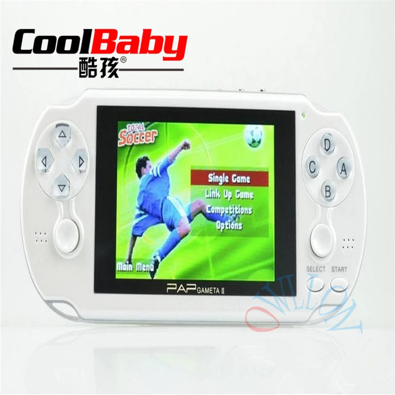 16 GB PAP II plus 4," Портативный игровой плеер 64Bit PAP Gameta PMP psp встроенный 3000 MP4 MP5 Игровые приставки