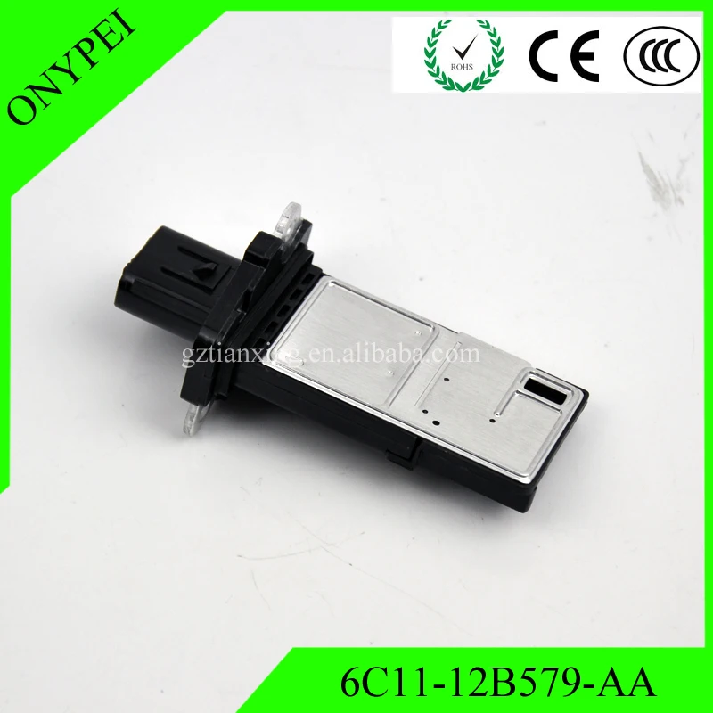 Датчик MAF 6C11 12B579 A массовый расходомер воздуха для FORD TRANSIT AA 1376235 AFH70M54|flow meter|flow meter