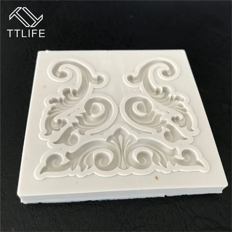 Силиконовая форма SEAAN Boder 3D для помадки инструменты украшения тортов шоколадной