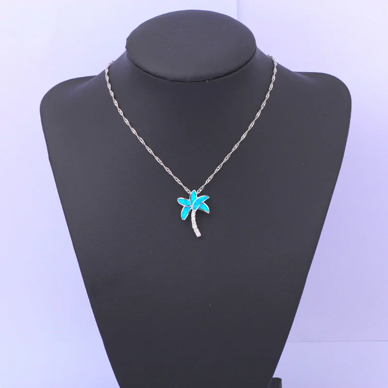 Оптовая и розничная продажа праздничное дерево дизайн синий огненный опал