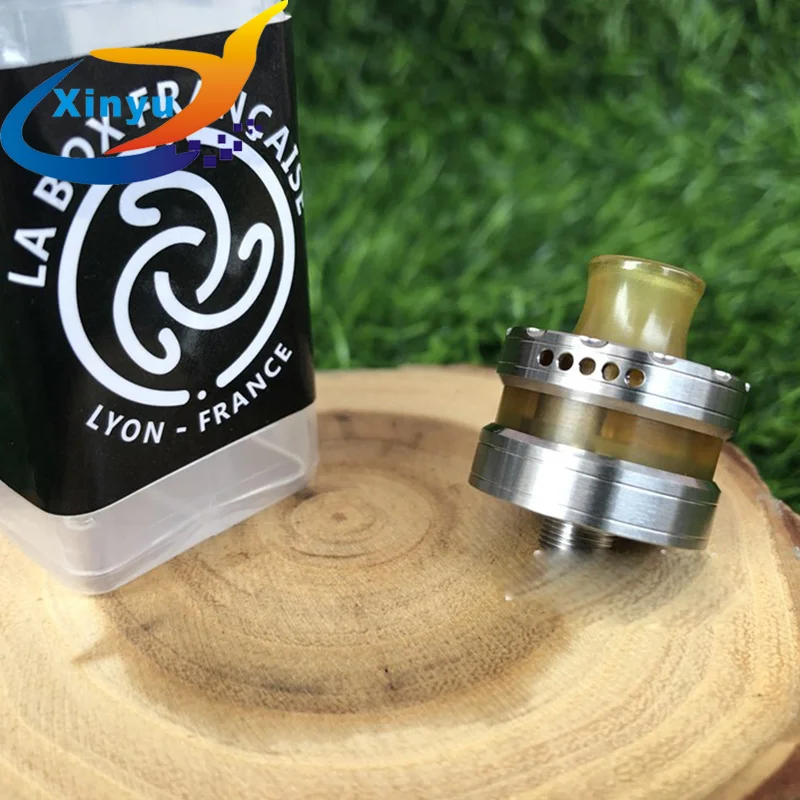 Le dripper rda rta от la box française 22 мм 316 нержавеющая сталь контроль потока воздуха
