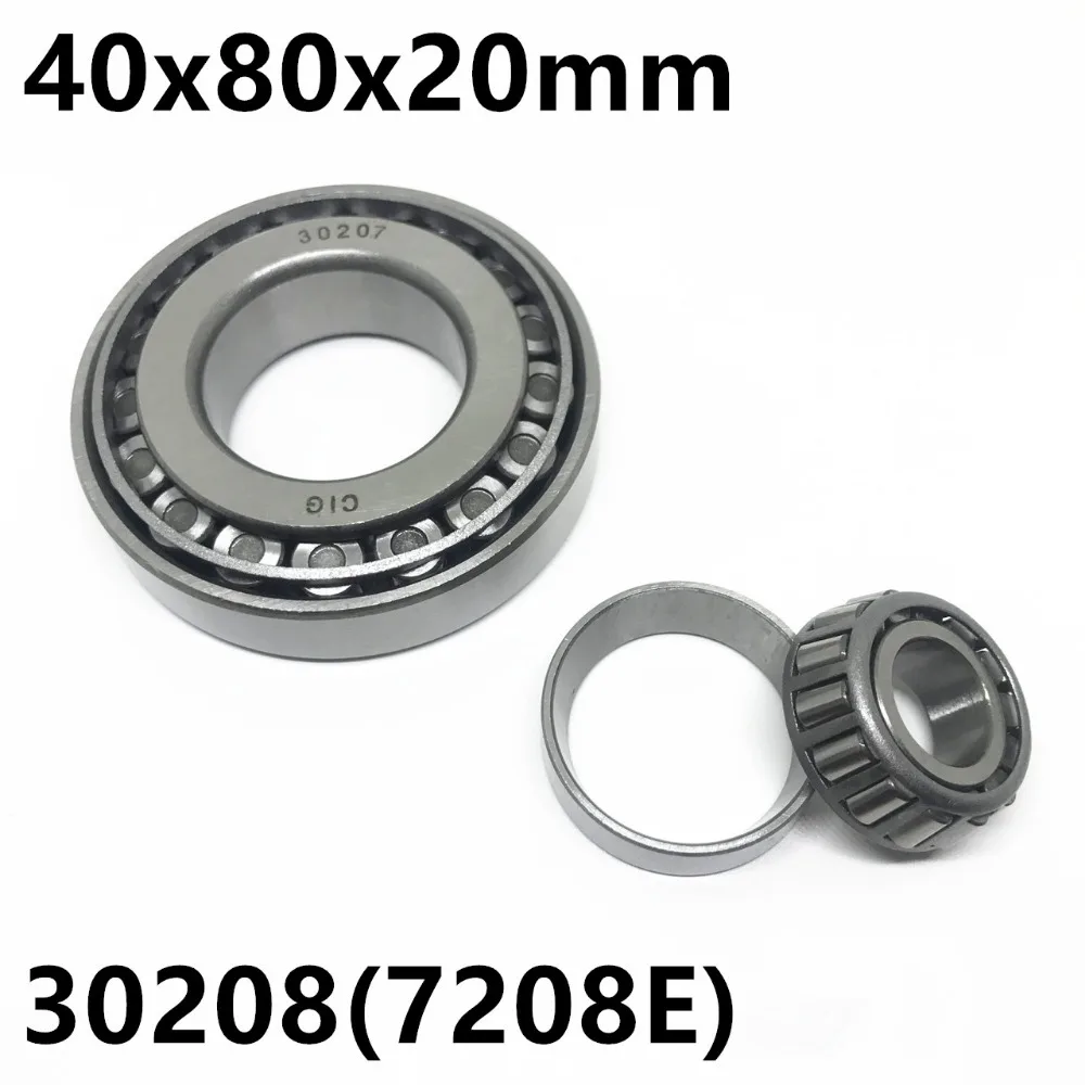 Taper Roller bearing 30208 7208E 40x80x20 mm High quality