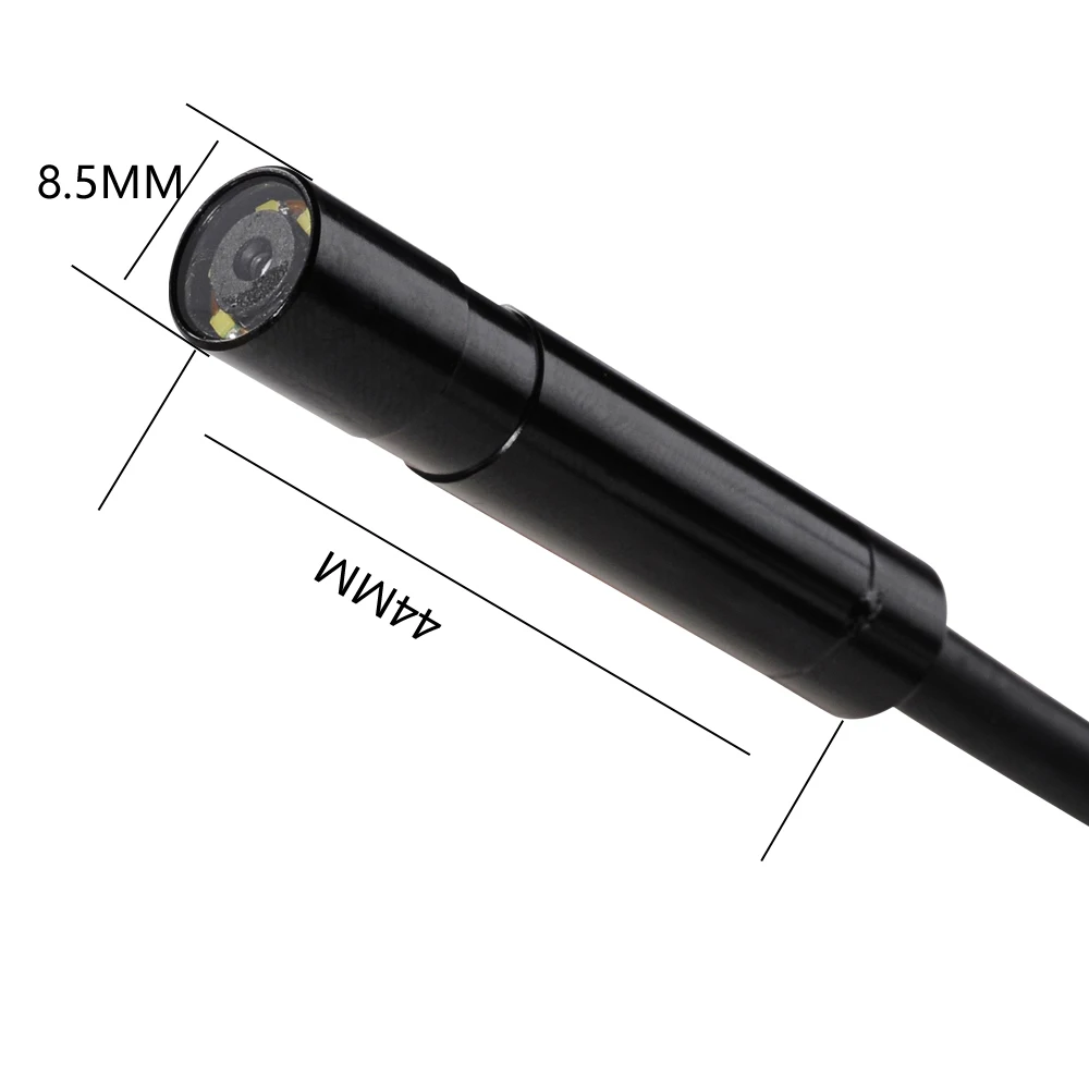 Wedscop HD 2mp 6 LED 8.5 мм объектив 1 м/2 м/3 м/5 м Android USB эндоскопа Водонепроницаемый