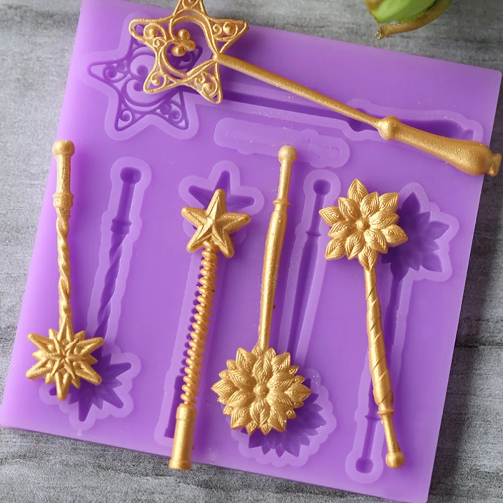 Yueyue Sugarcraft Волшебные силиконовые формы для торта детские конфет на день рождения