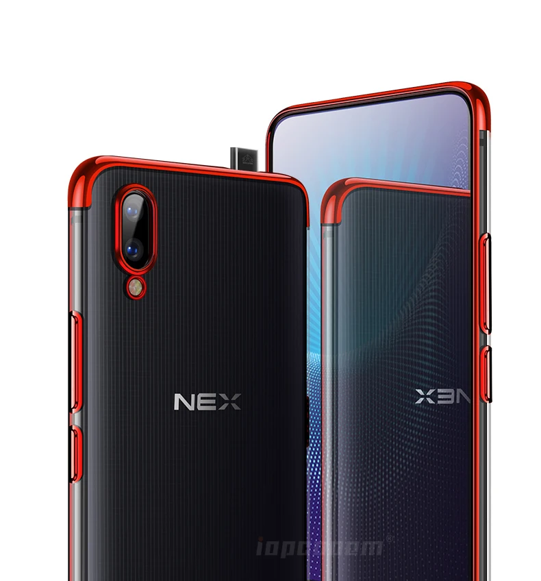 Чехол для vivo NEX vivo nex S чехол Роскошный полный корпус мягкая глянцевая Задняя накладка чехла из ТПУ для vivo NEX ультра тонкая сумка Fundas Capa