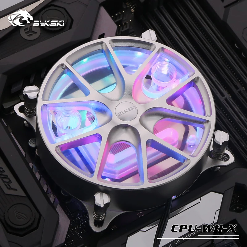 Bykski cpu водоблок подходит DIY X299 2011 115X водяное охлаждение процессора кулер для X99