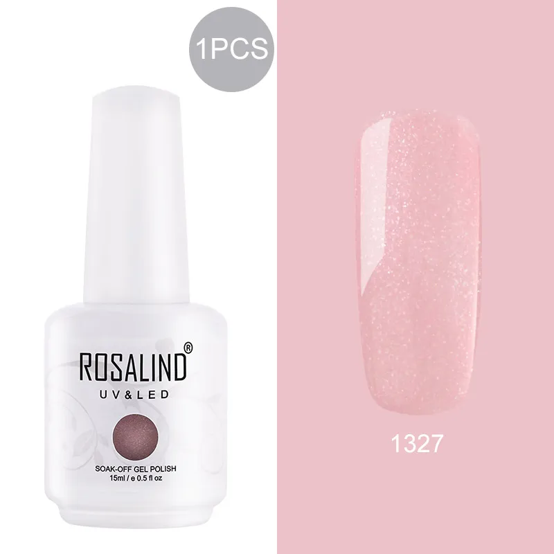 RH1327 ROSALIND 15 мл Лак для ногтей 1323-1532 гель-лаки для дизайна ногтей Маникюр УФ светодиодный лак для ногтей - Цвет: RH1327