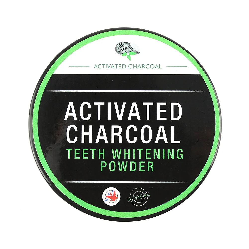 Activated Charcoal Натуральный отбеливатель зубов органический порошок активированный уголь для удаления зубной налет пищевой активированный уголь гигиены полости рта TSLM2 - Цвет: Activated Charcoal