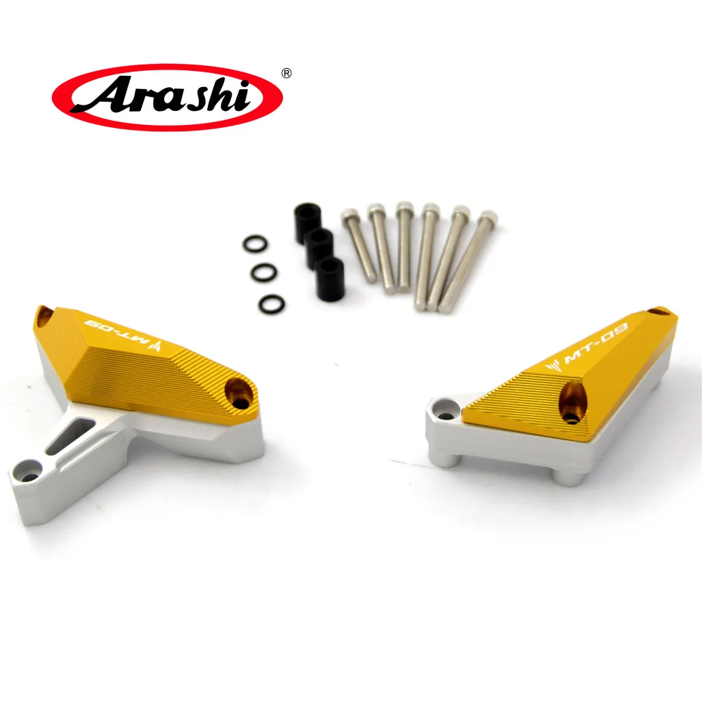 

Arashi 1 Set Engine Sliders For YAMAHA MT 09 2014-2017 Cover Crash Pads Protector Frame MT09 MT 09 FZ 09 2014 2015 2016 2017
