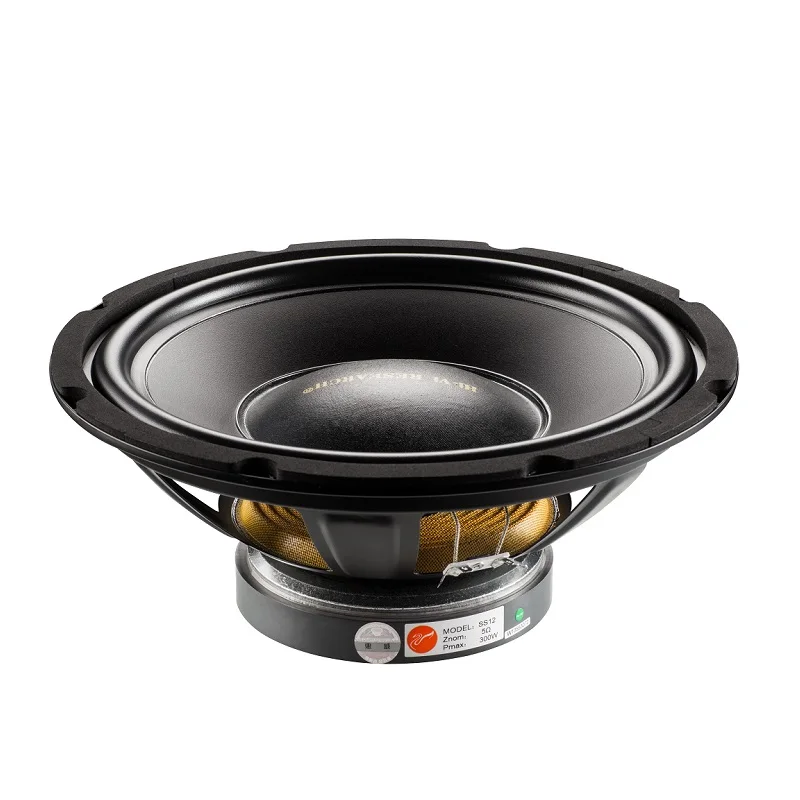 Delixin аудио 12 дюймов бас fever sperker SS12 HIFI fever в Бытовая Колонка аудио аксессуары