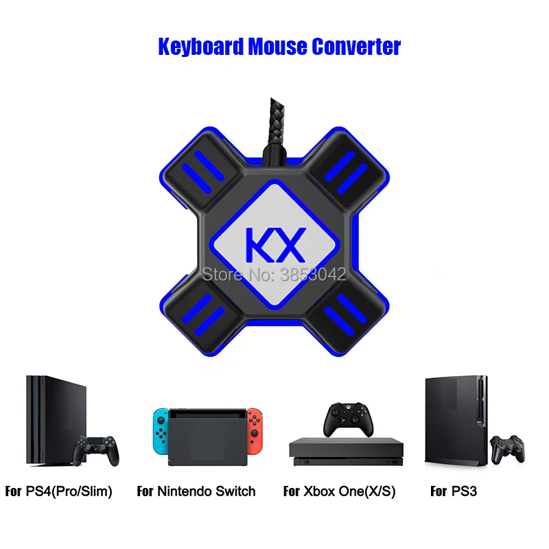 Конвертер для мыши и клавиатуры адаптер Xbox One PS4 Playstation 4 PS3 Nintendo Switch консоль