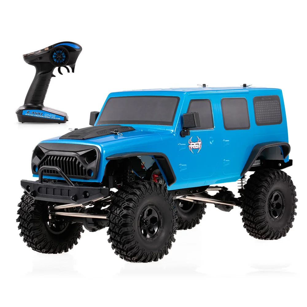 86100 Радиоуправляемый автомобиль 1/10 2 4G 4WD RC Рок Гусеничный внедорожник