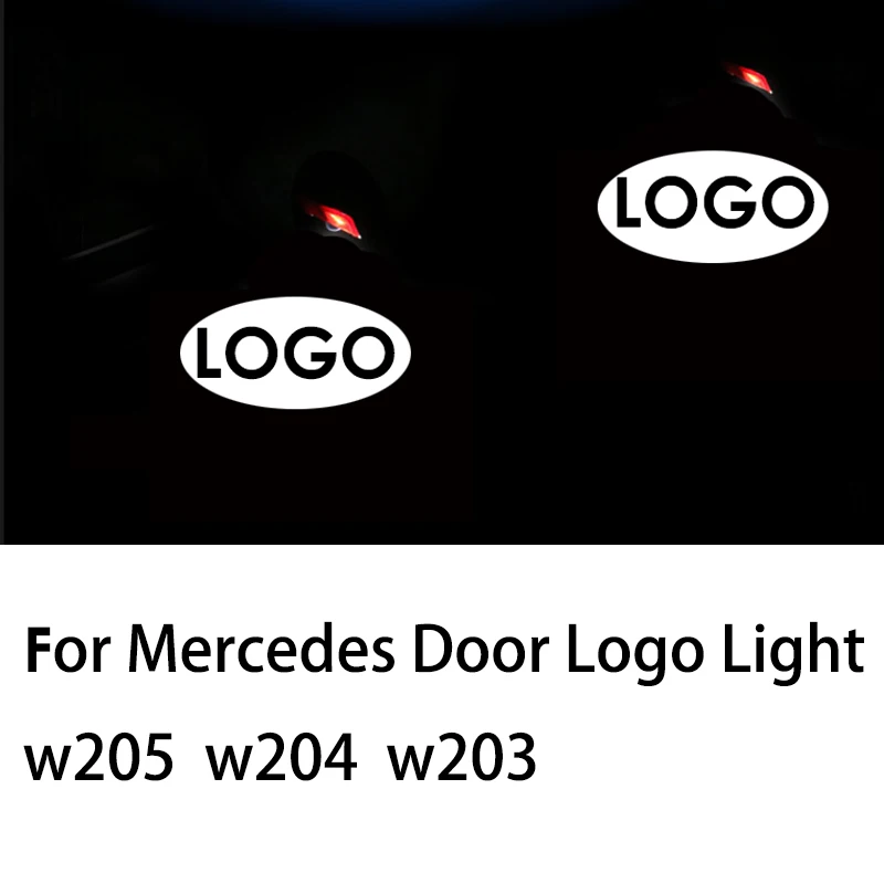2X для Mercedes Benz C W205 w204 w203 светодиодный лазерный проектор с логотипом двери