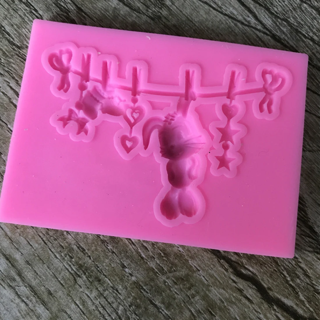 Симпатичная детская силиконовая форма для помадки инструменты украшения тортов