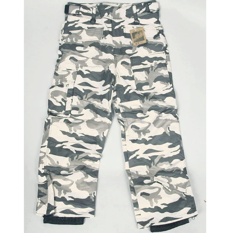 Новейшее издание зимние водонепроницаемые теплые белые военные брюки Southplay для