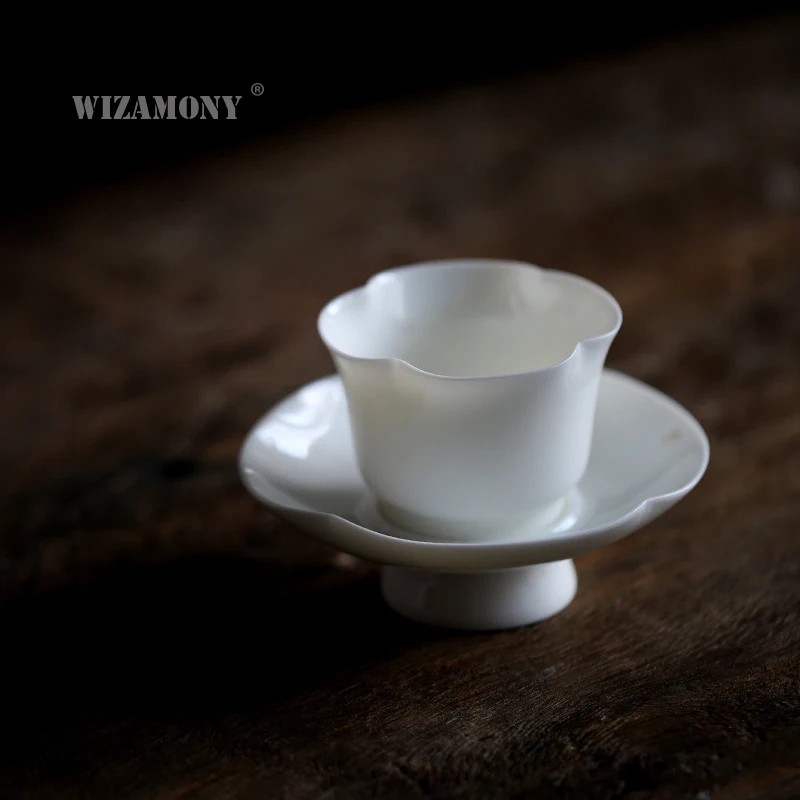 1 шт.! Китайская фарфоровая чайная чашка WIZAMONY стандартная чаша набор для