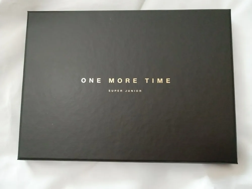 Подписанный S. J Super Junior альбом с автографом One More Time CD+ photobook 102018
