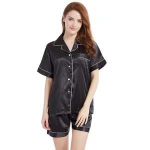 Пижама Tony  Candice женская с короткими шелковыми брюками, пикантный пижамный комплект, мягкая ночная рубашка для девушек, на лето