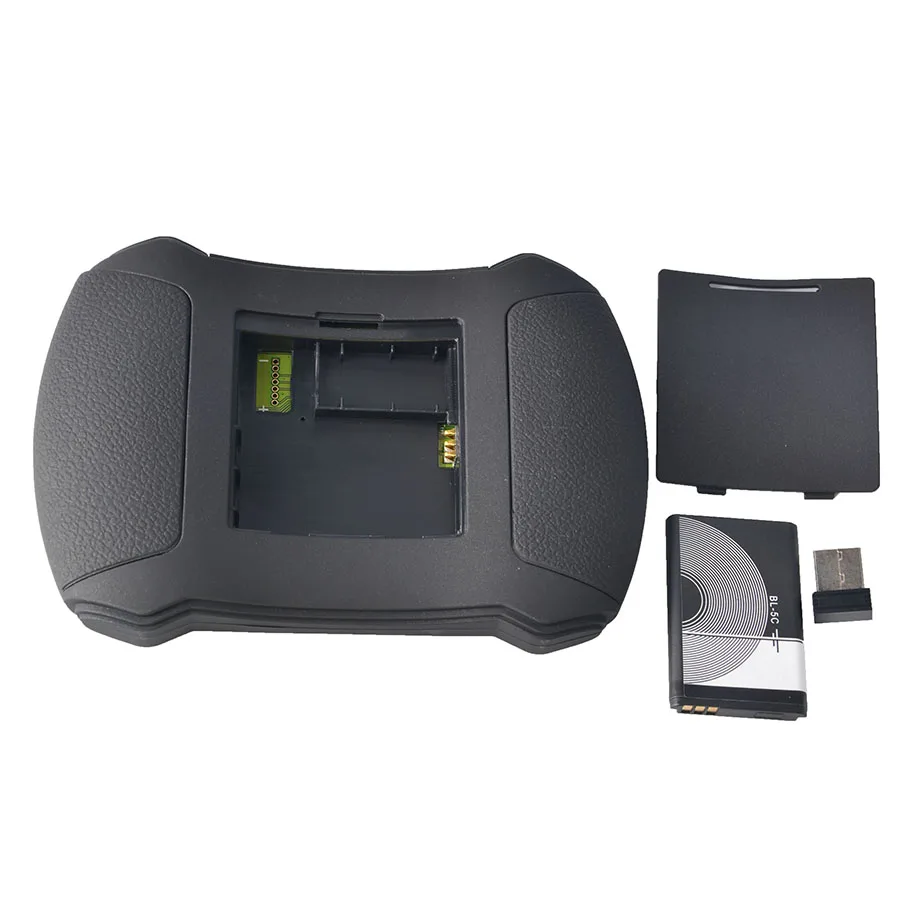 2 4 ГГц мини беспроводная клавиатура для Windows Android smarttv Английский русская версия