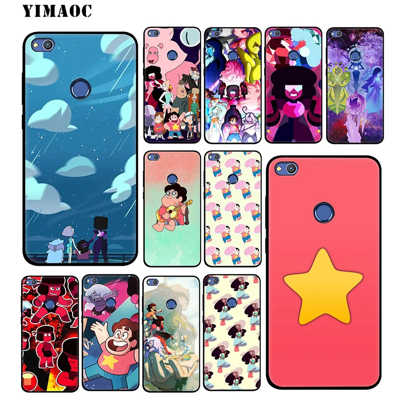 YIMAOC Steven Universe Cartoon Soft Case for Huawei Mate 20 10 P30 P20 Pro P10 P9 P Smart Z 2019 &amp Nova 3 3i Lite |