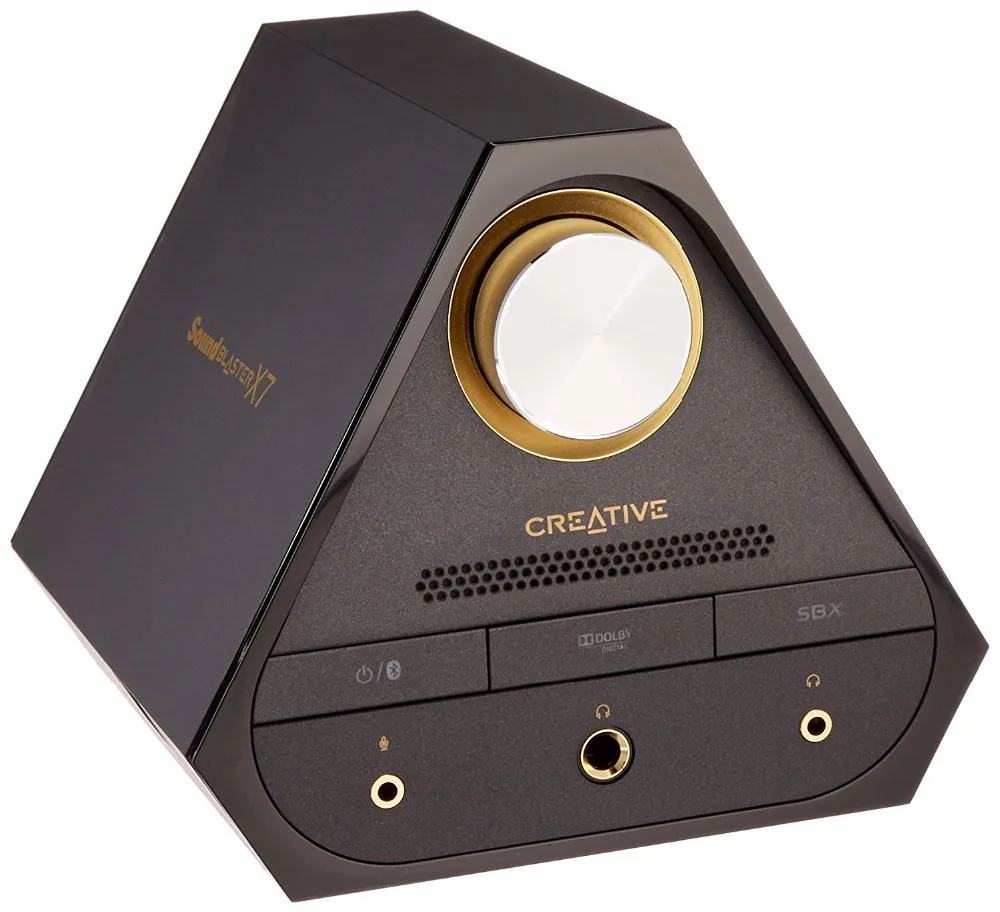 Новый Creative Sound Blaster X7 высоком Разрешение USB DAC 600 Ом усилитель для наушников с Bluetooth