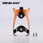 Карбоновые держатели для бутылок BC004, OG-EVKIN, глянцевые винты из титанового сплава, велосипедный держатель для воды, велосипедная флягодержатель