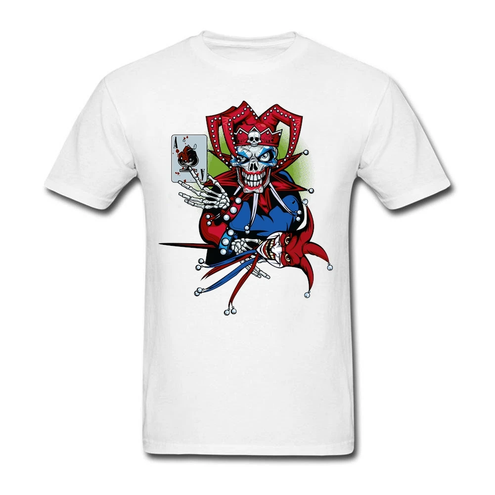 Футболка Wicked Poker King мужская летняя футболка с круглым вырезом Новое поступление