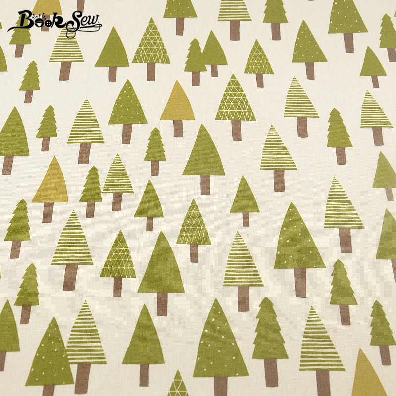 Тканевый материал для шитья Booksew хлопчатобумажная льняная ткань скатерти сумки