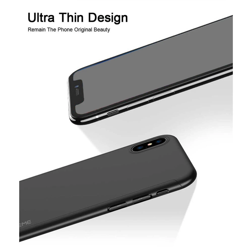 KISSCASE 360 полный защитный чехол для телефона iPhone 8 7 Plus 6 6s Чехол XR Xs Max X чехлы со