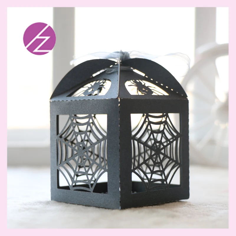 100 шт./лот бесплатная доставка тема для вечеринки паутины лазерная резка