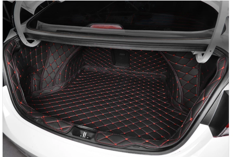 Волокна кожи багажник автомобиля коврик для hyundai elantra 2011 2012 2013 для hyundai Avante автомобильные аксессуары