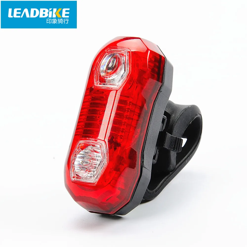 Leadbike 5 LED велосипедный задний фонарь шлем красная вспышка 2 режима велосипедная