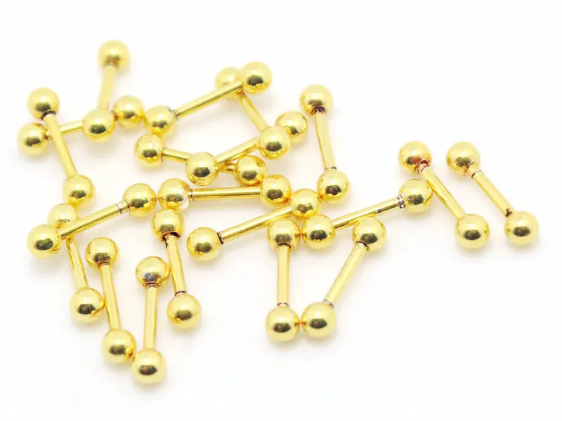 10 шт. серьги гвоздики из нержавеющей стали 3 мм|3mm balls|stud piercingpiercing jewelry |