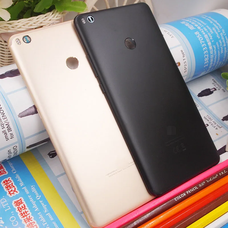 Чехол для аккумулятора Xiaomi Mi MAX 2 задняя крышка корпуса средняя рама Max2 Max