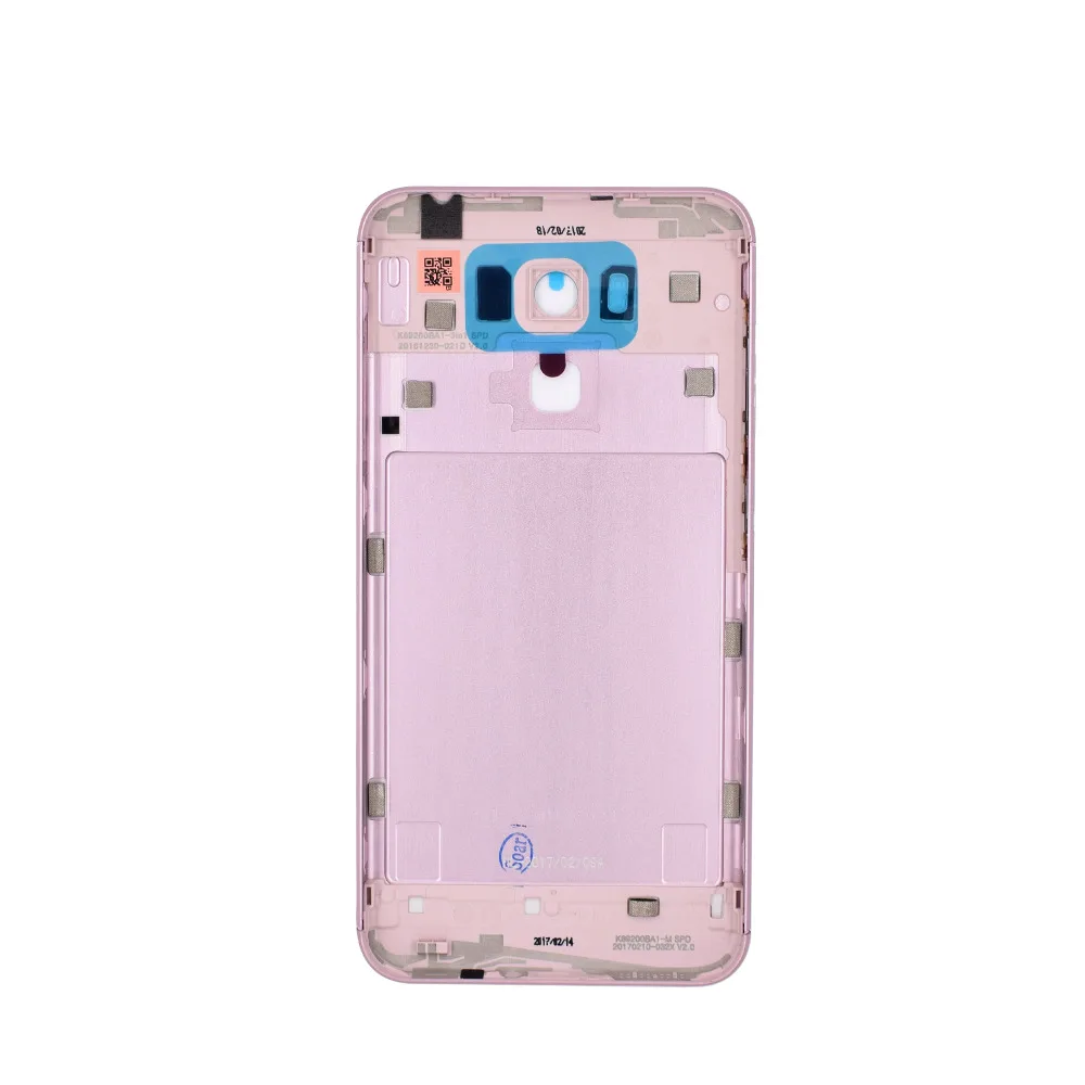 Металлическая задняя крышка + кнопки громкости питания Замена стеклянного