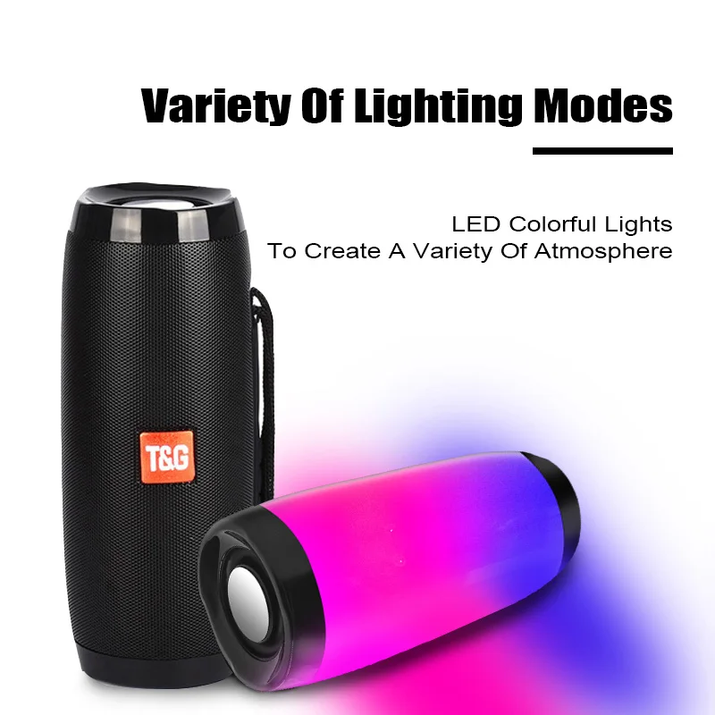 Беспроводная bluetooth-колонка Портативная колонка уличный динамик 10 Вт сабвуфер