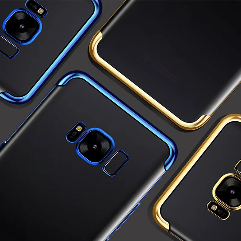 Ультратонкий Мягкий чехол из ТПУ для Samsung Galaxy S8 S9 Plus S7 Edge Note 8 9 A7 A5 J7 A8 A6 2018