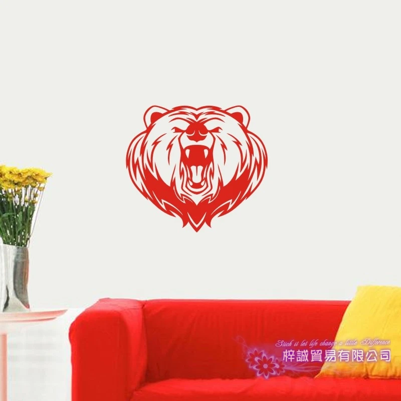 Медведь стены Стикеры Oso наклейка у нас Плакаты виниловая на стену Art Наклейки Наклейка Декор настенная