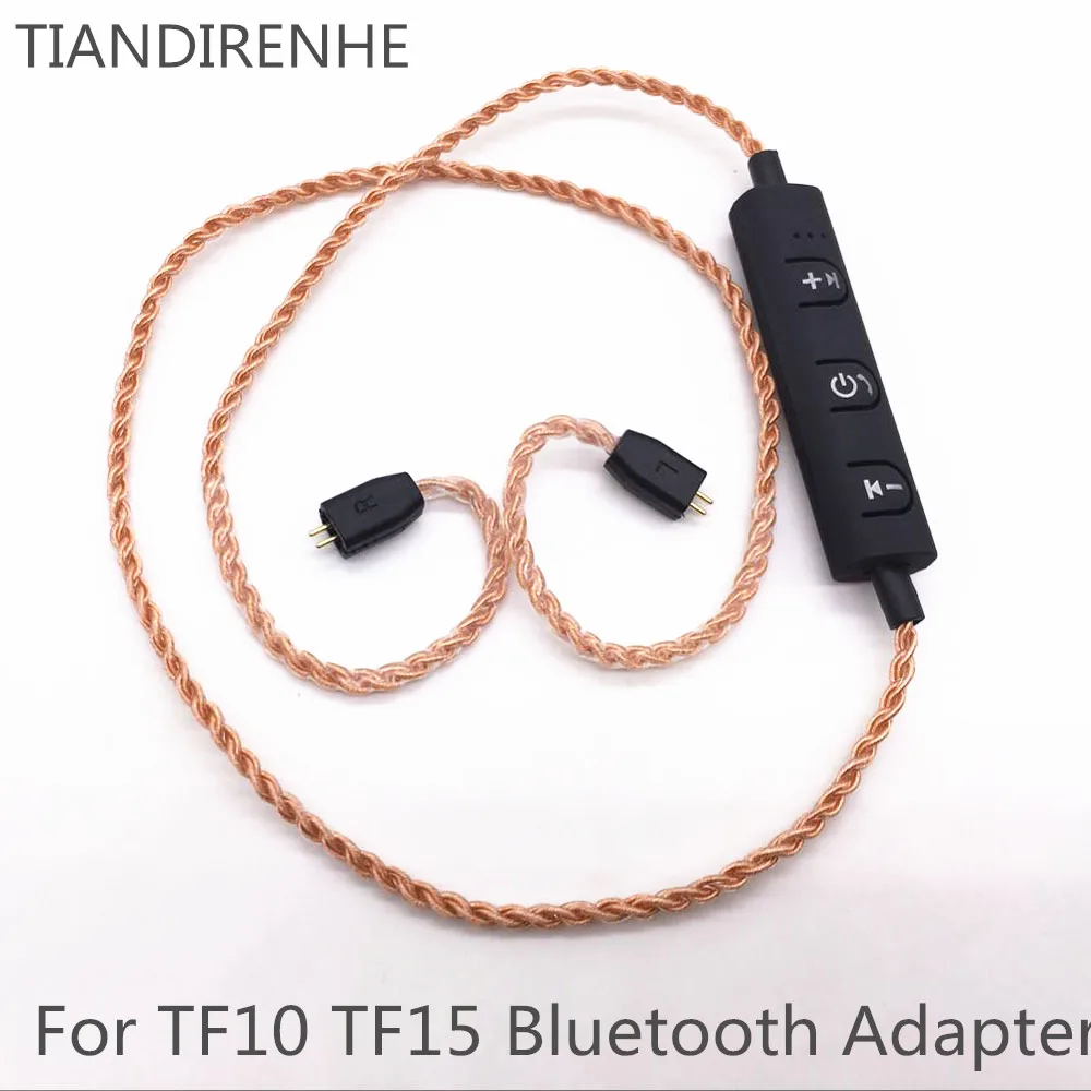 MMCX Bluetooth гарнитура Adater для Shure SE215 SE535 SE846 UE900 tf10 TF15 Sennheise ie80 ie8 28 Core чистая медь плетеный провод