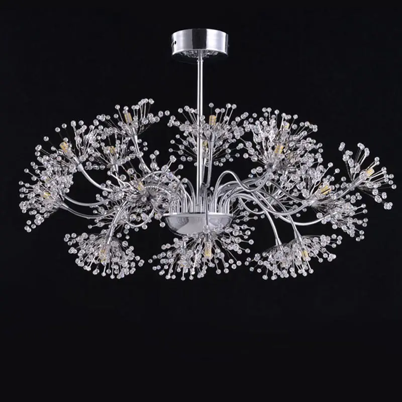 Хрустальная лампа современный дизайн светодиодные люстры Декор для дома