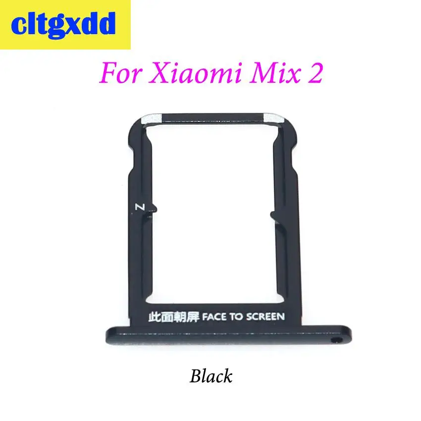 Cltgxdd для Xiaomi Mi MIX 2 MIX2S держатель карт разъем SIM карты адаптер замена ремонт